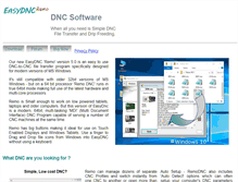 Tablet Screenshot of easydnc.com